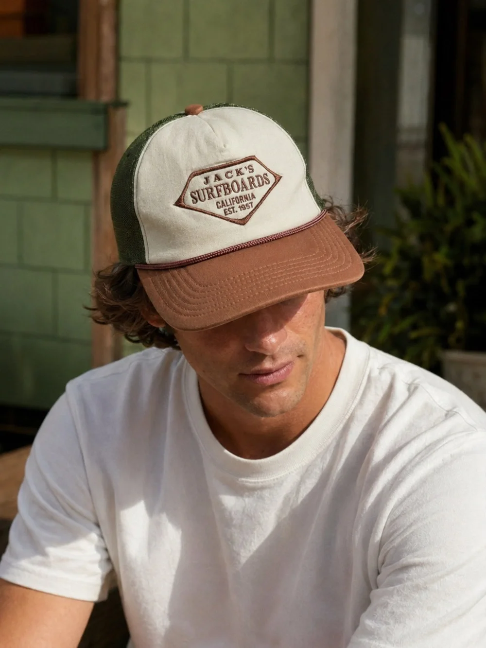 Jack's Surfboards Unisex Brown & Cream Trucker Hat